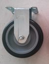 4'' Four Bolt Holes Fixed Caster