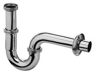 24-Gauge Chrome Plated Brass P-trap