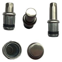 Zinc Alloy Adjustable Bullet Foot for 1-5/8"OD Tubing