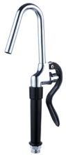 Chrome Plated Brass Pot Filler Wand (Handle Excluded)