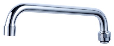 Chrome Plated Brass Swing Nozzle 6" Long