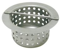 304 Stainless Drain Basket for Floor Trough