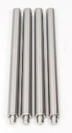18-Gauge 304D Stainless Leg Tubing(4) 1-5/8"ODx11-1/4" Long with Stainless Steel Bullet Feet(plastic Inside)