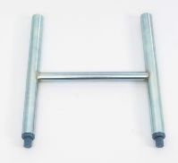 16-Gauge Galvanized Leg Tubing(2) 1-5/8"ODx27-1/4" Long with Plastic Bullet Feet – 18 Gauge