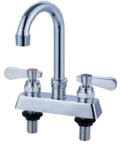 Deck-mounted Faucet, Heavy Duty Construction