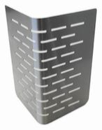18-Gauge 304 Stainless Swirl Guard for 10" Depth Corner Drain Bowl