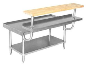 Adjustable Plate Shelf for Cutting Board