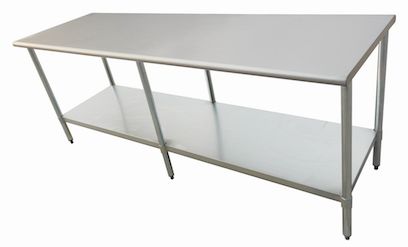 Worktable – Galvanized Base