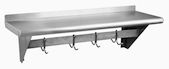 Pot Rack with Shelf