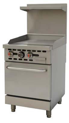 Gas 24” Griddle with Oven