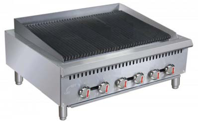Gas Lava Rock Broiler