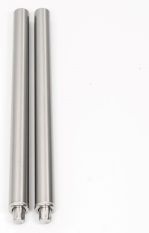 18-Gauge 304D Stainless Leg Tubing(2) 1-5/8"ODx27-1/4" Long with Stainless Steel Bullet Feet(plastic Inside)