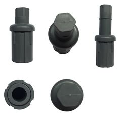Plastic Adjustable Bullet Foot for 1-5/8"OD Tubing