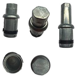 Zinc Alloy Adjustable Bullet Foot for 1-5/8"OD Tubing