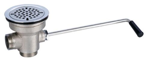 Twist Handle Waste Valve with 1-1/4" Overflow Hole