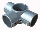 Aluminum Joint Socket with Three Connecting Hole