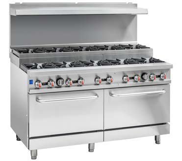 Step-Up Gas Range with Oven