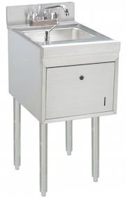 Underbar Hand Sink with 3" Backsplash