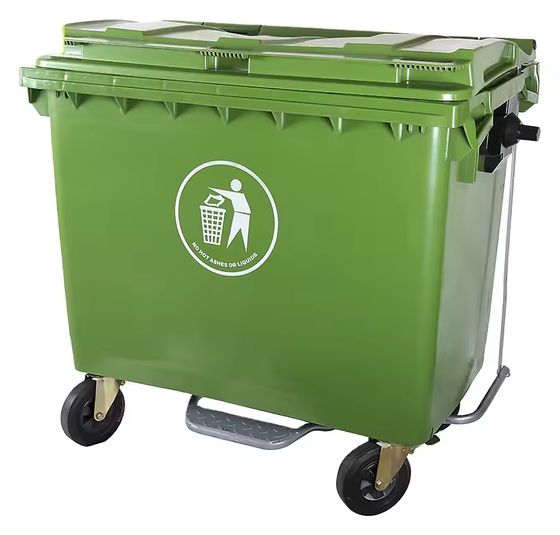 Square Trash Can 175 Gallon(660l) with Pedal