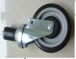 4" Caster with 1-2/5" Plastic Expanding Stem Without Brake