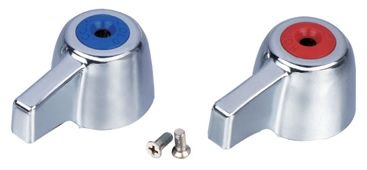 Chrome Plated Brass Handle Kit, One Set(two Pcs)