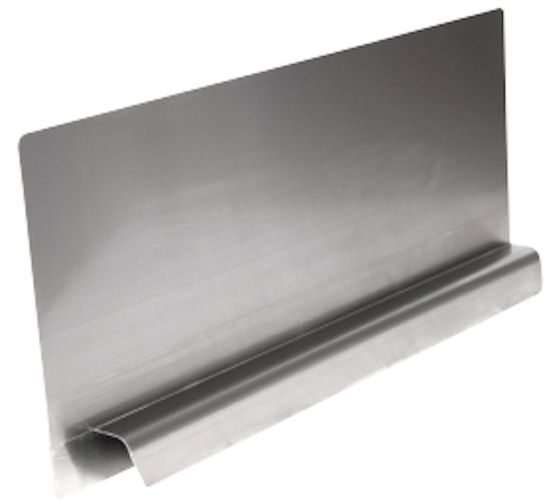 Reversible End Splash H for 14" Width Compartment Sink