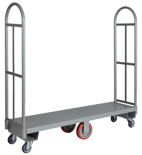 Heavy-duty U-boat Platform Truck, Grey Powder Coated