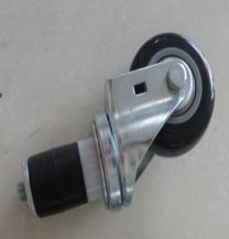 3" Caster with 1-2/5" Plastic Expanding Stem Without Brake