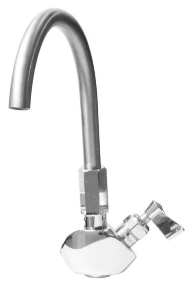 Add-on Single Faucet with 6" Gooseneck Swing Spout