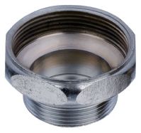 2" to 1-1/2" Chrome Plated Brass Drain