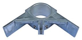 Aluminum Die Cast Clamp on Worktable Undershelf Corner