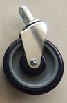 4" Caster with 22mm X 22mm Square Shank Without Brake
