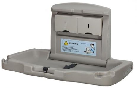 Baby Changing Station, Horizontal Mount