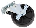 4'' Four Bolt Holes Caster with Side Brake