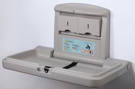Baby Changing Station, Horizontal Mount