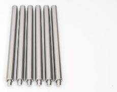 18-Gauge 304D Stainless Leg Tubing(6) 1-5/8"ODx21-1/2" Long with Stainless Steel Bullet Feet(plastic Inside)