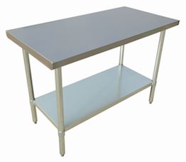 Worktable – Galvanized Base