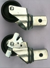 3" Caster with 35mm X 35mm Square Shank Without Brake