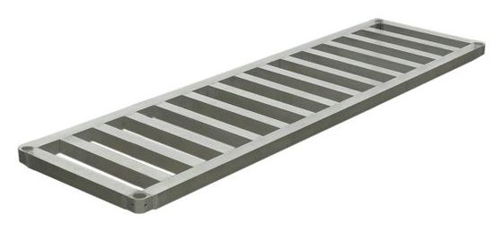 Aluminum Single Deep Keg Rack Mid or Bottom Shelf