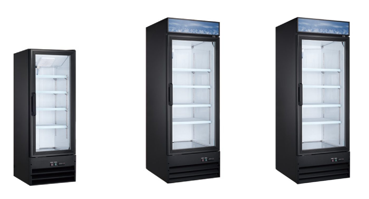 Merchandising Swing Glass Door Refrigerator